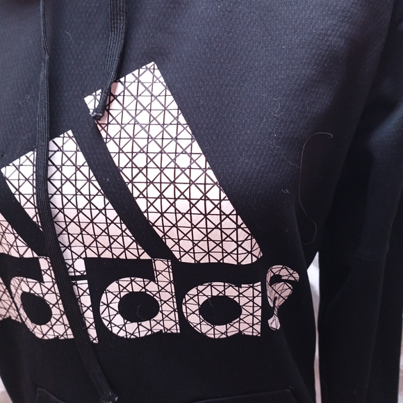 Adidas Men's Black Hoodie - Picture 3 of 9